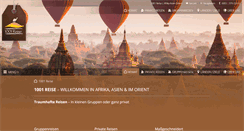 Desktop Screenshot of 1001reise.net